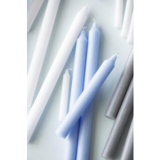 ib laursen Stabkerze rustikal - light blue - 18 cm