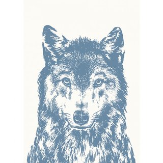 Frohstoff-Postkarte-Wolf