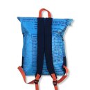Beadbags Life Backpack mit Fischmotiv aus recycelten Reissack