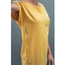 Schwerelosigkite Women Shirt -Vögel- gelb-M
