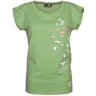 Schwerelosigkite Women Shirt -Wind- grün