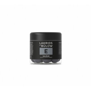 Lakrids by Bülow REGULAR E - SALMIAK 125 g