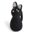 Én Gry & Sif Kleine schwarze Katze aus Filz