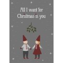 b laursen Metallschild- All I want for Christmas is you