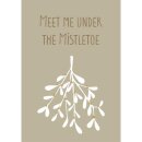ib laursen Metallschild-  Meet me under the Mistletoe