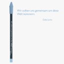 Cedon - Bleistift blau - Welt - Dalai Lama