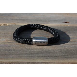 paddel grafik - Tauwerk Armband - Schwarz S