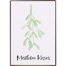 ib laursen Metallschild-  Mistletoe Kisses