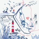 fadenrot Notizheft Amrum - DIN A6